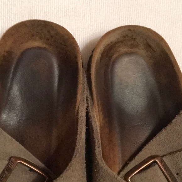 Birkenstock Taupe Arizona 2 Strap Sandals sz 39 - Picture 5 of 15